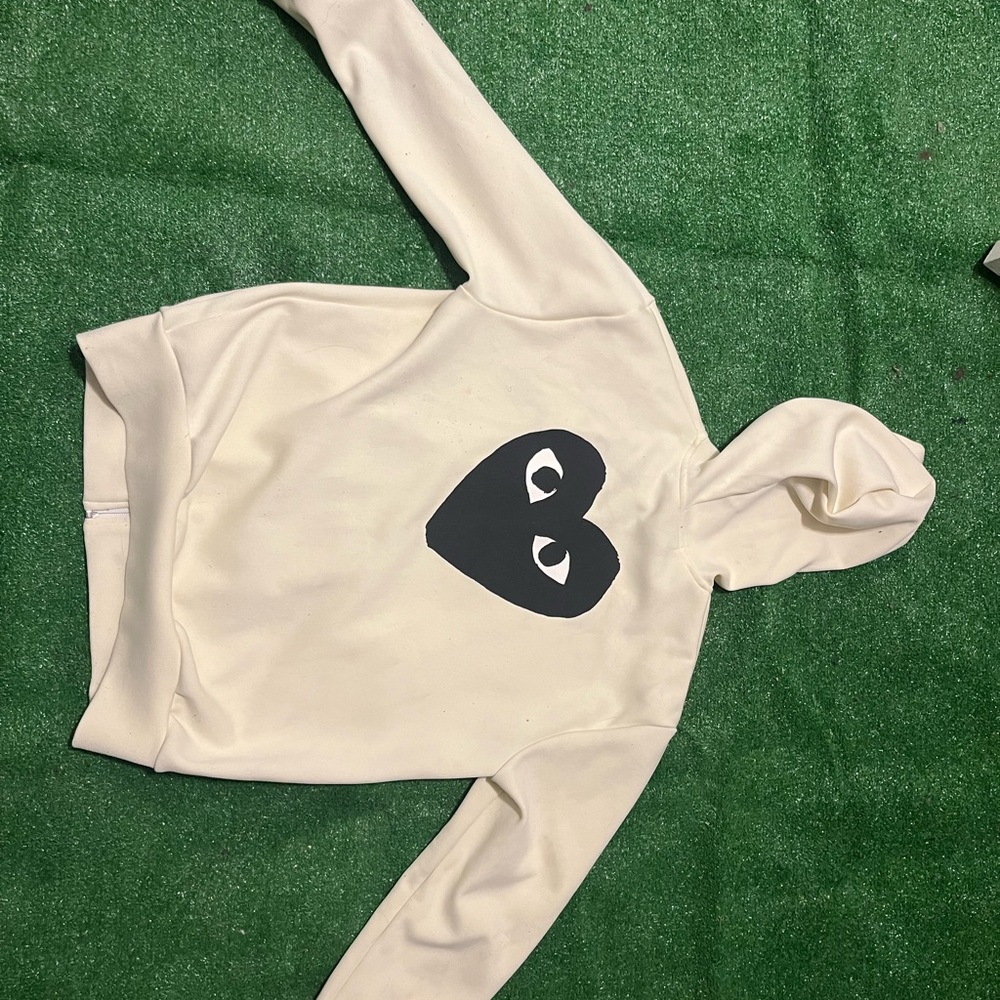 COMME des Garçon zip up hoodie